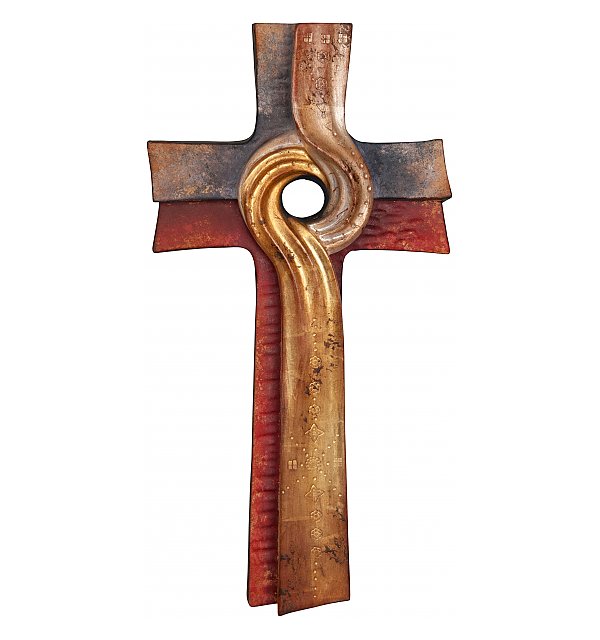 0088 - Meditationskreuz,  Holz geschnitzt EG_ALT