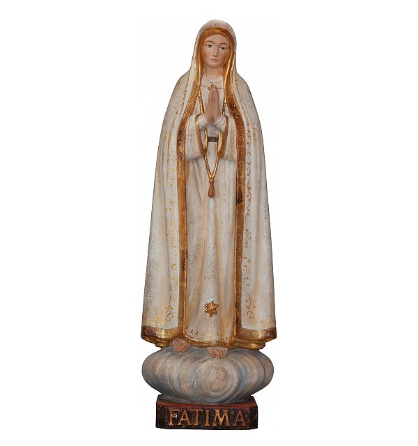 3340 - Statue Madonna von Fatima ECHTGOLD