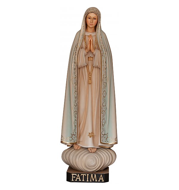 3340 - Statue Madonna von Fatima COLOR_BLAU