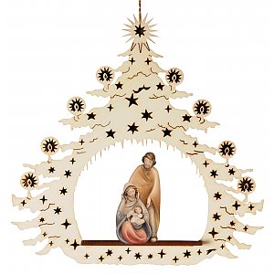 7126 - Christmas Tree with Holy Family