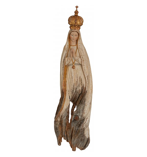 3345W - Our Lady of Fatima with crone root ECHTGOLD