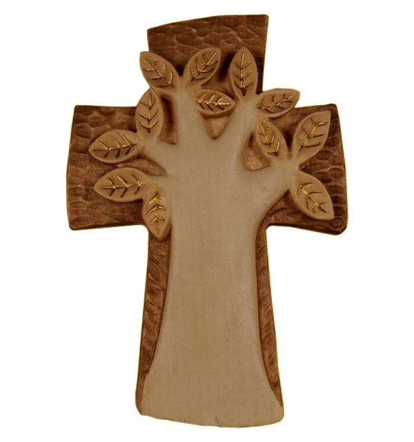 0100 - Tree of Life Cross carved in wood TON2