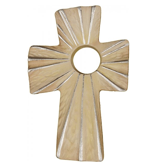 0102 - Holy Trinity Cross, wood carved AQUARELL