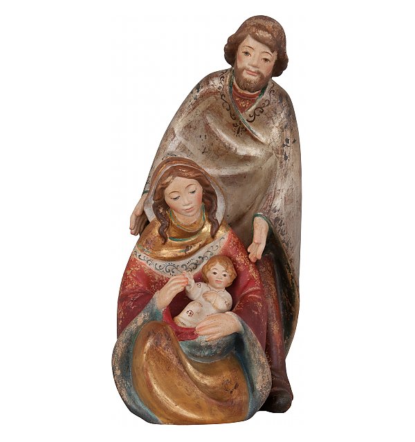 1550 - Sacred Family Protection modern statue wood ECHTGOLD