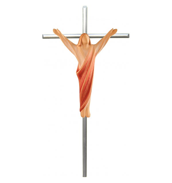 3103 - Risen Christ on stainless steel COLOR