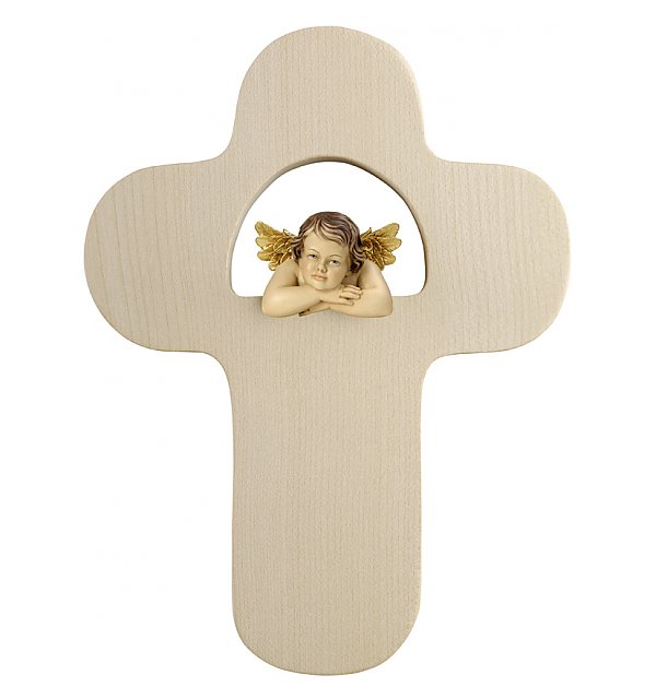 3190 - Cross for children with angel Raffaello