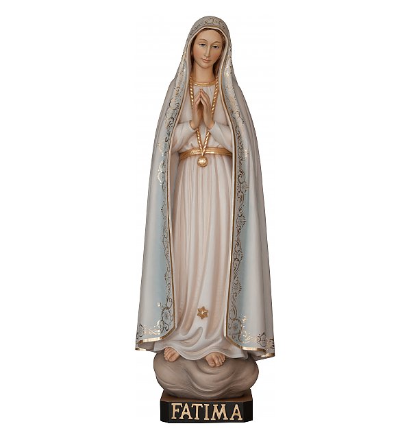 3344 - Our Lady of Fátima Pillgrim Statue COLOR_BLAU