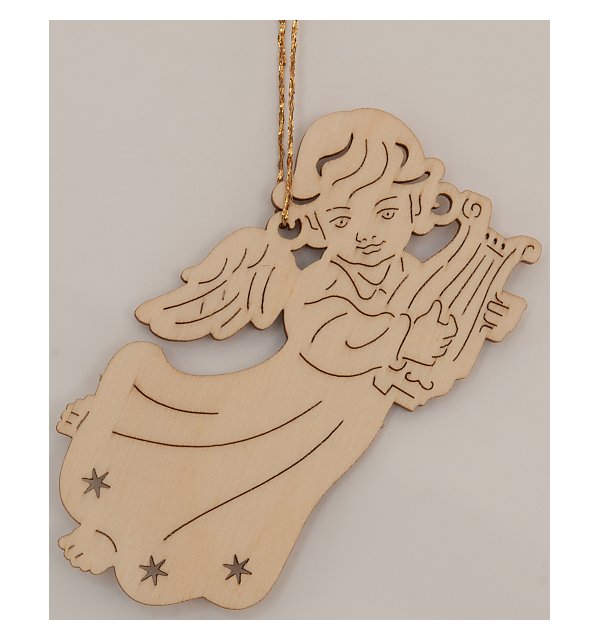 9608 - Laser - Angel with Lyre 10 pcs