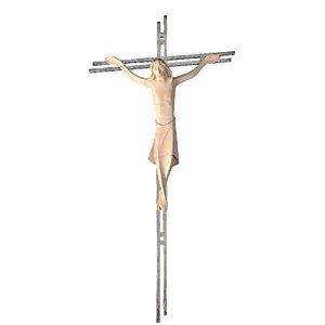 3147 - Crucifix Raphael, with cross in steel 2