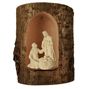 2754 - Holy Family Salcher  in a tree trunk