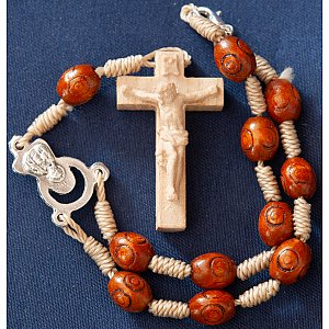 0399 - Rosary for the car with snap Link