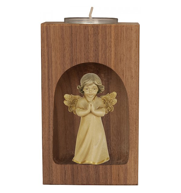 7503 - Portacadela con angelo custode - legno TON2