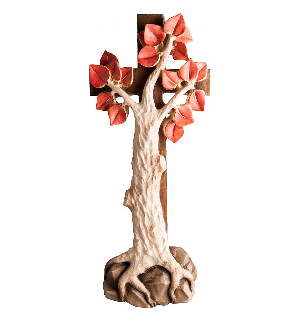0087 - Kreuz - Baum des Lebens AQUARELL