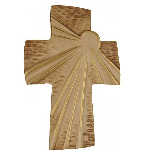 0104 - Gottes Liebe Kreuz, Holz geschnitzt TON2