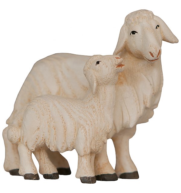 1855 - Schaf mit Lamm RUSTIKAL