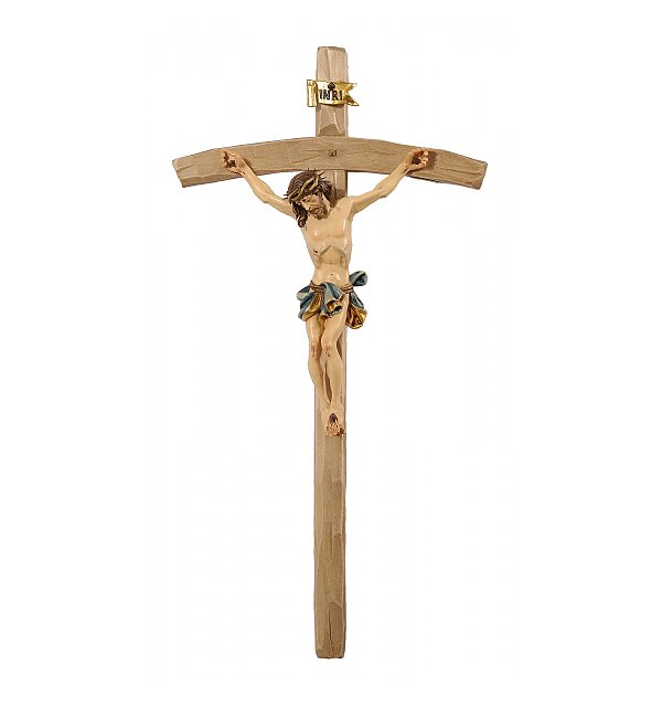 306D - Barockes Kruzifix mit Dornen COLOR