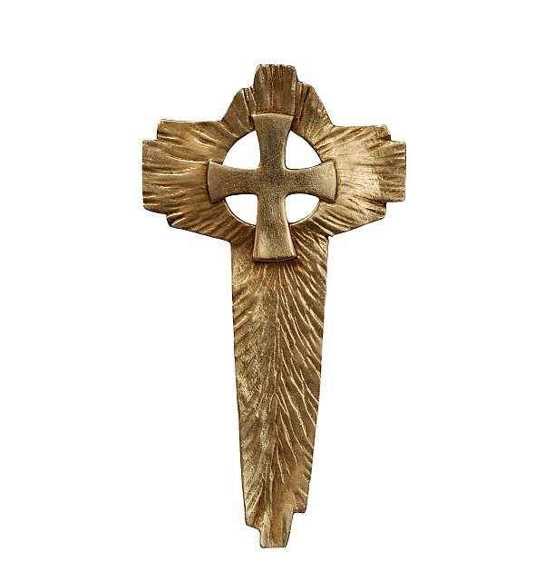 3116 - Passionskreuz, Holz geschnitzt COLOR