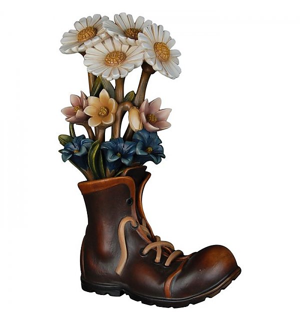 KD0982S - Blumenbouquet mit Schuh