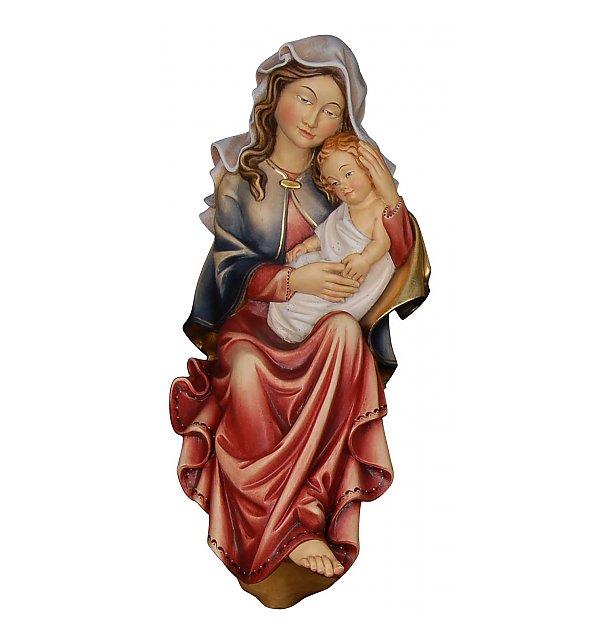 KD1652 - Maria sitzend mit Kind (Flucht nach Ägypten) COLOR