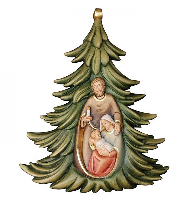 KD8218 - Baumbehang: Christbaum mit Heilige Familie