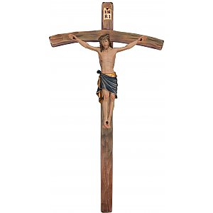 30832 - Kruzifix klassisch auf gebogenem Kreuzbalken