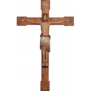3125 - Kruzifix Christ König romanisch