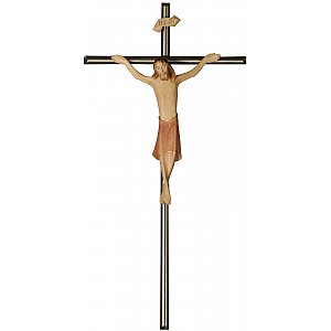 3153 - Kruzifix Raphael, mit Kreuzbalken in Edelstahl