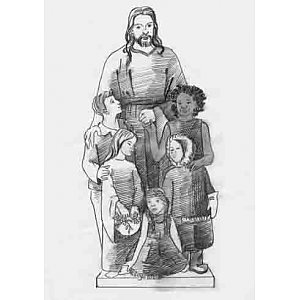 9907 - Jesus mit Kindern