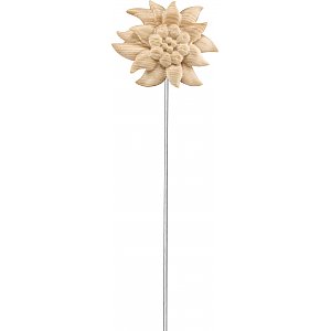 KD0985P - Edelweiblüte mit Metallstange für Platte