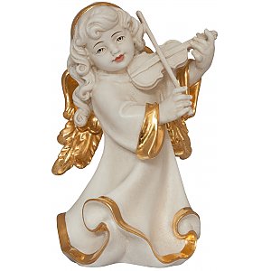 5330W - Aplin Angel with violin in ivory color