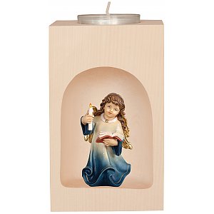 53949 - Candle holder with Angel with book and candle
