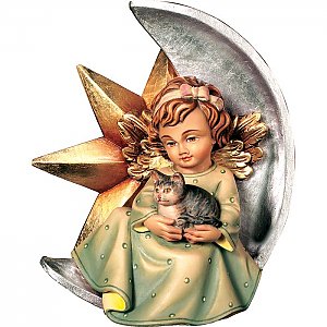 KD8124 - Angel with star and cat