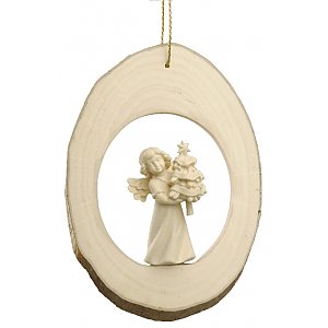 6707 - Branch disc with Mary Angel and Fir tree