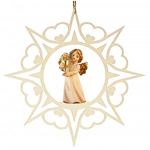 6912 - Heart star with angel host and cup