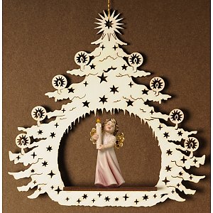 7032 - Christmas Tree with angel candle