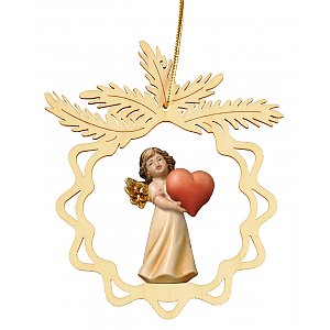 7087 - Round star with angel heart
