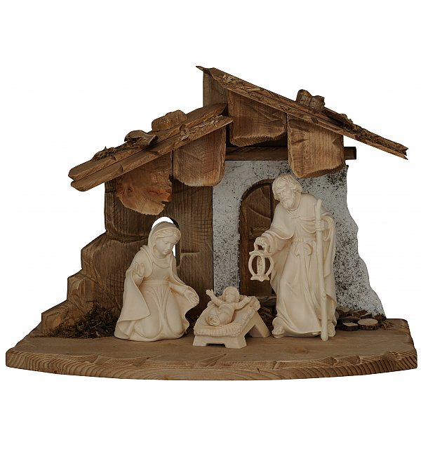 2780C - Stable with Holy Family Bethlehem NATUR