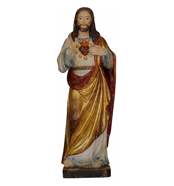 3217 - Sacred Heart of Jesus wooden statue EG_MANT_GO