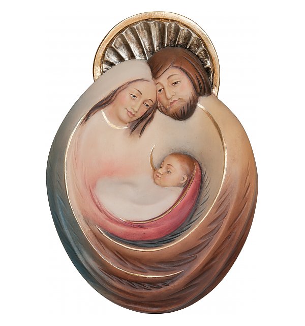0017 - Lucky Charm - Holy Family Wooden NATUR