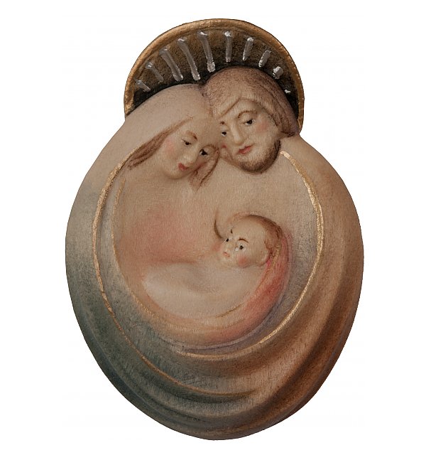 0017 - Lucky Charm - Holy Family Wooden AQUARELL