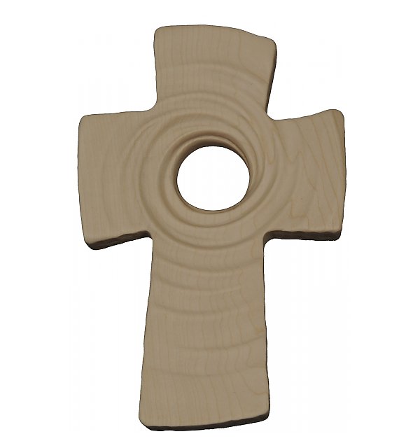 0103 - Cross of Life,  carved in wood NATUR