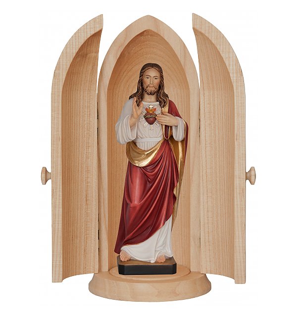 0513 - Niche with sacred heart of Jesus