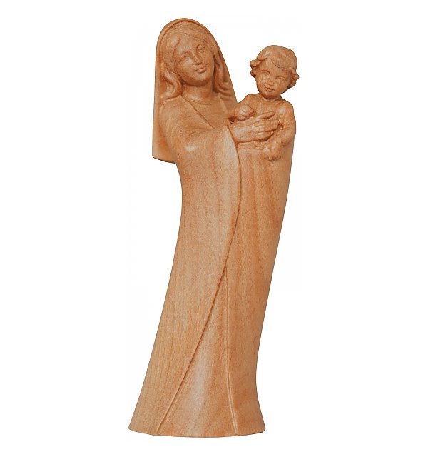 1060K - Madonna of the country in cherry wood