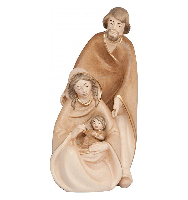 1550 - Sacred Family Protection modern statue wood TON2