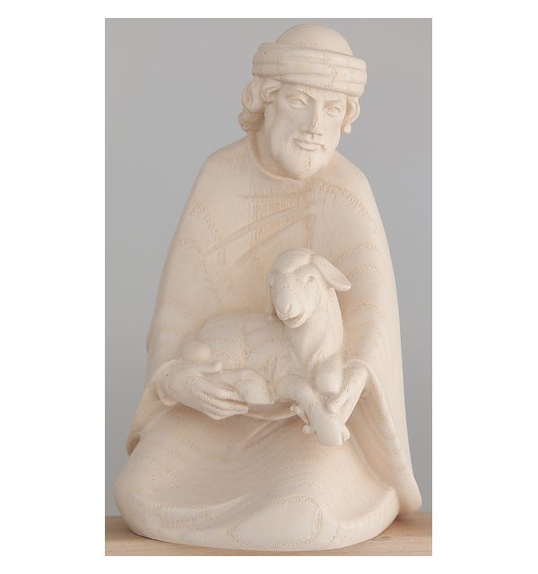 1820 - Shepherd kneeling with sheep NATUR