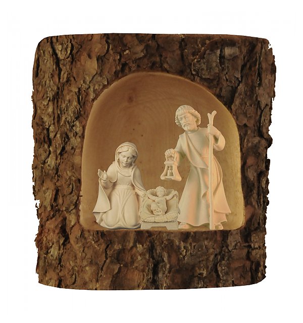 2752 - Holy Family in a tree trunk