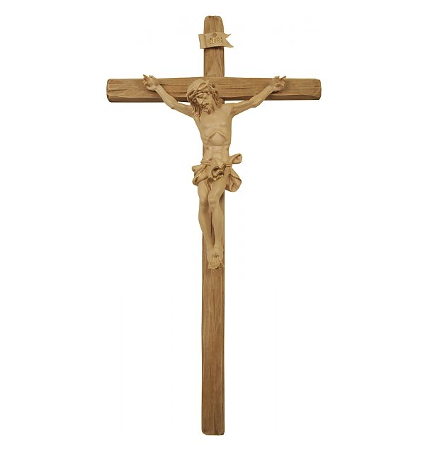 3060 - Baroque Crucifix with straight cross GOLDSTRICH