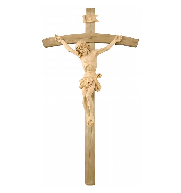 306L - Baroque Crucifix in Lime wood