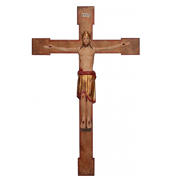 3125 - Crucifix Christ King romanic SPEZIALEG
