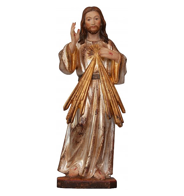 3202 - Divine Mercy Ars Woodcarved statue SPEZIALEG